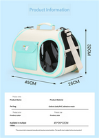 NNEDSZ Purple Colors Pet Carrier Backpack, Breathable Cat Carrier Backpack with Transparent Window, Airline Approved Dog Backpack Carrier for Small Dogs and Cats, Travel Hiking Camping-1