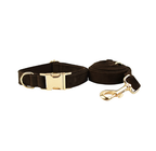 Velvet Dog Collar and Leash Set-12