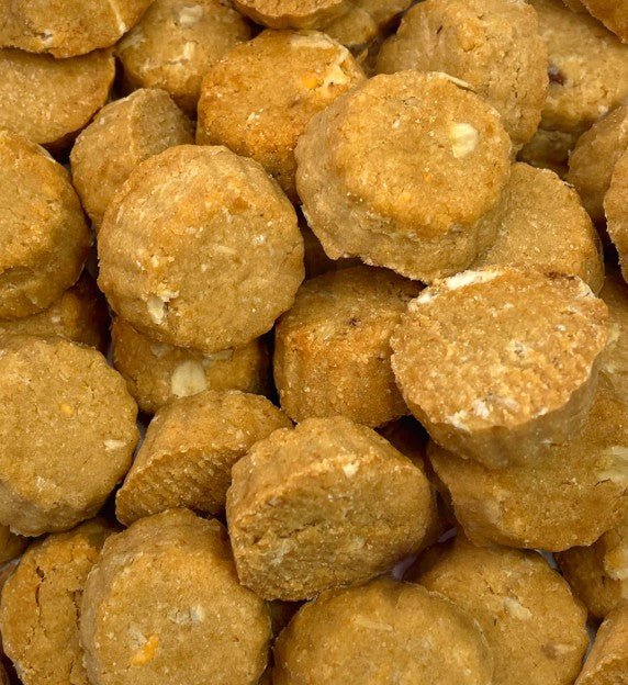 BeyondWhiskers Wheat Free PB & Honey Oats Crunchy Dog Treats-0