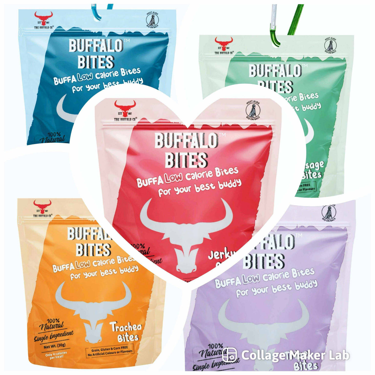 BUFFALO BITES MINI STAND DEAL (3 Cases of Each plus display stand)-4