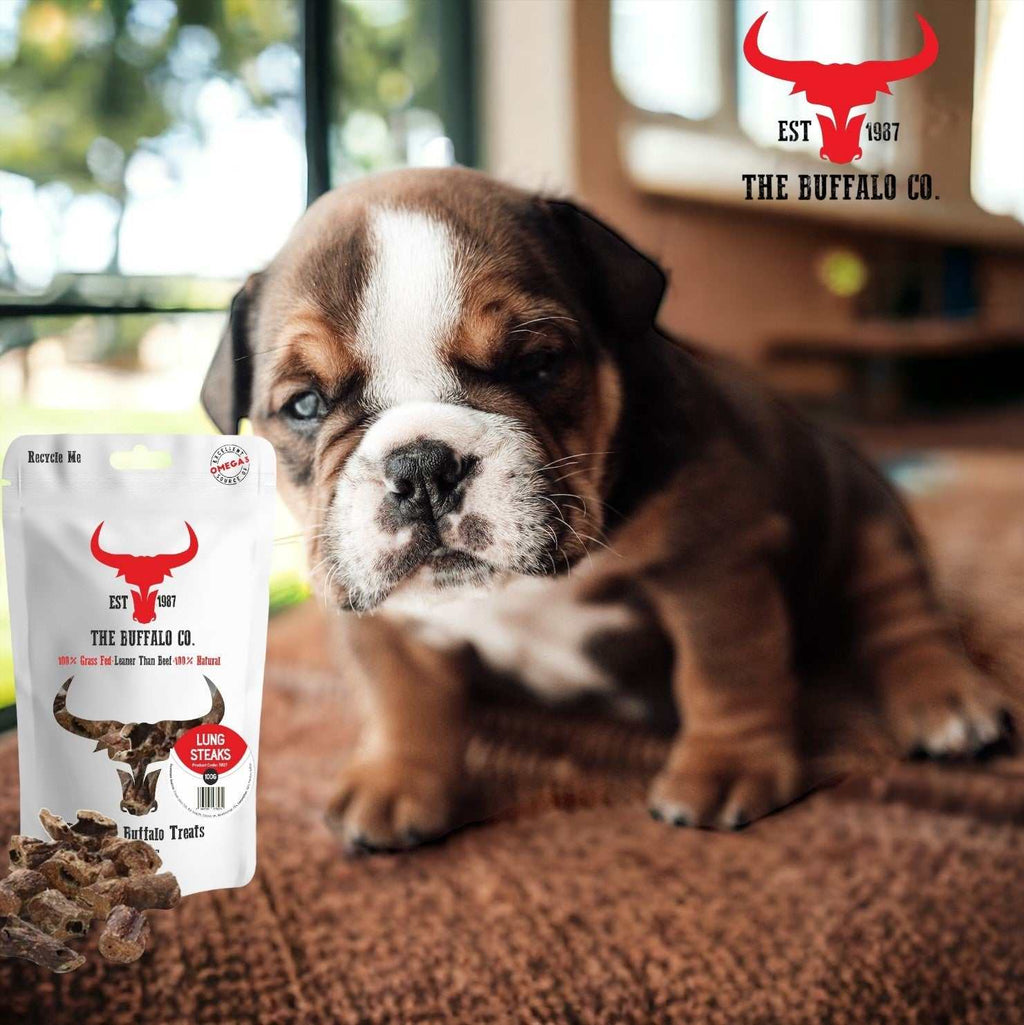Buffalo Lung Steaks - Dog Treats-3