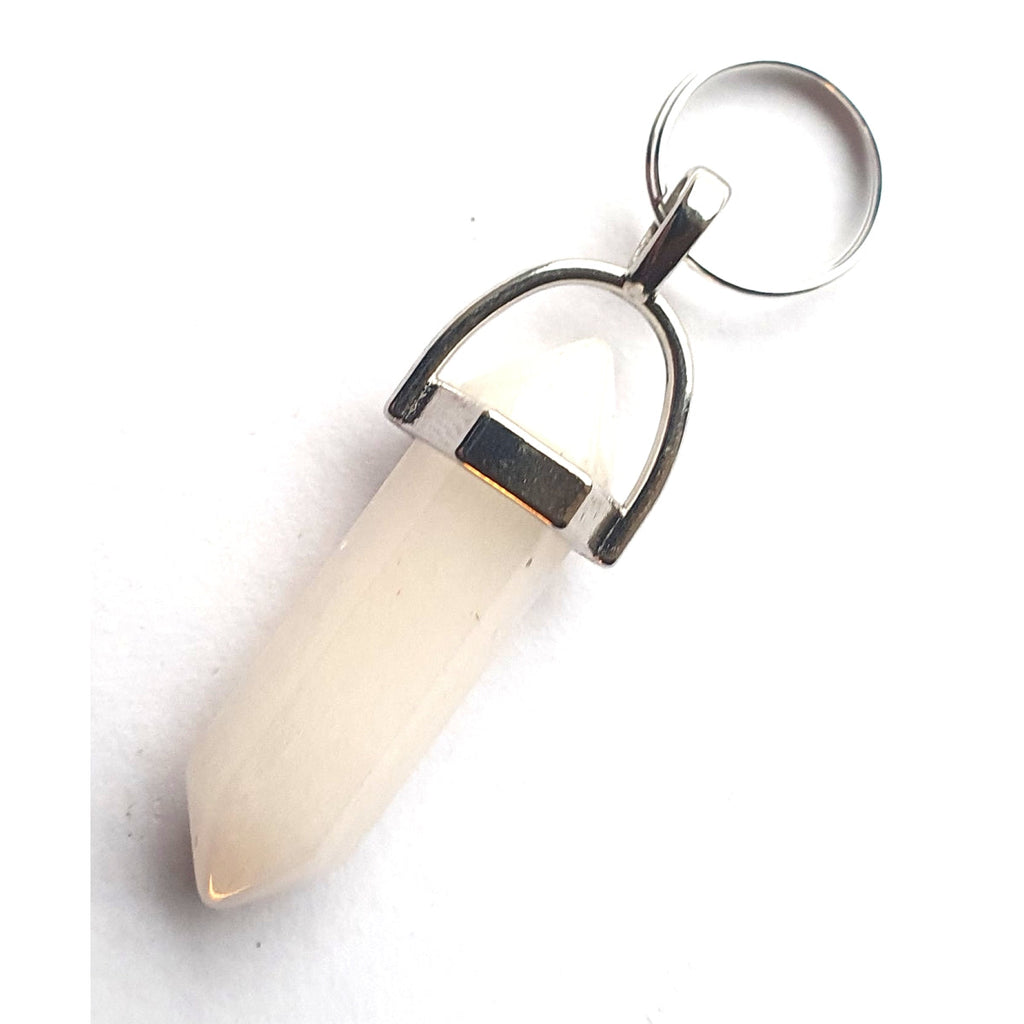 Pointed Crystal Gemstone Pet Dog Charms-11