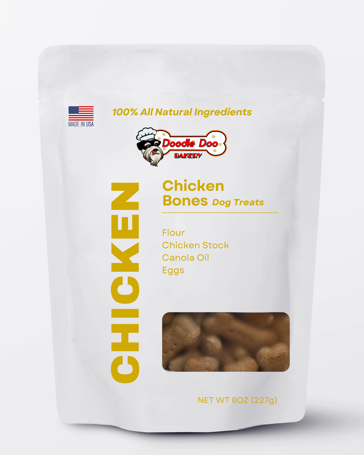 🍗Homemade Dog Treats - Chicken Treat 1/2lb-0