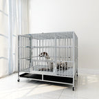 Stainless Steel Dog Cage-0
