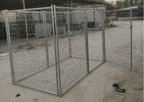 High Quality Large Galvanized Outdoor Dog Kennel/Metal Dog Run Cage-4