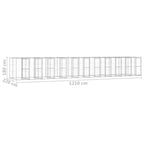 Outdoor Large dog kennel Galvanized steel-9