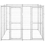 Outdoor Large dog kennel Galvanized steel-4