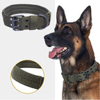 Durable Tactical Dog Collar Leash Sets