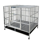 Stainless Steel Dog Cage-4