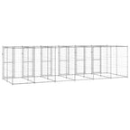 Outdoor Large dog kennel Galvanized steel-1