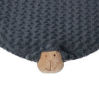 NNEIDS PaWz Pet Bed Cat Calming Beds Dog Squeaky L Charcoal Large