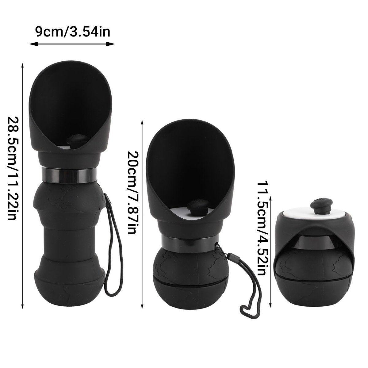 550ml Portable Dog Water Bottle Pet Travel Kettle Foldable Outdoor Drinking Cup-2