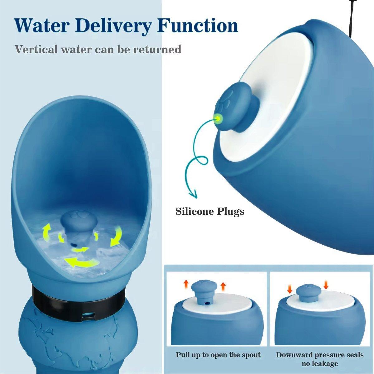 550ml Portable Dog Water Bottle Pet Travel Kettle Foldable Outdoor Drinking Cup-3