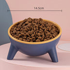 Raised Cat Bowl Pet Feeder Pet Bowl Elevated Dog Bowls 15° Tilted Pet Water Bowl-2