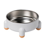 Anti-Tip Stainless Steel Dog Bowl Pet Basin for Dogs Cats Durable Feeding Dish-6