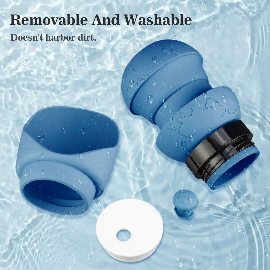 550ml Portable Dog Water Bottle Pet Travel Kettle Foldable Outdoor Drinking Cup-4