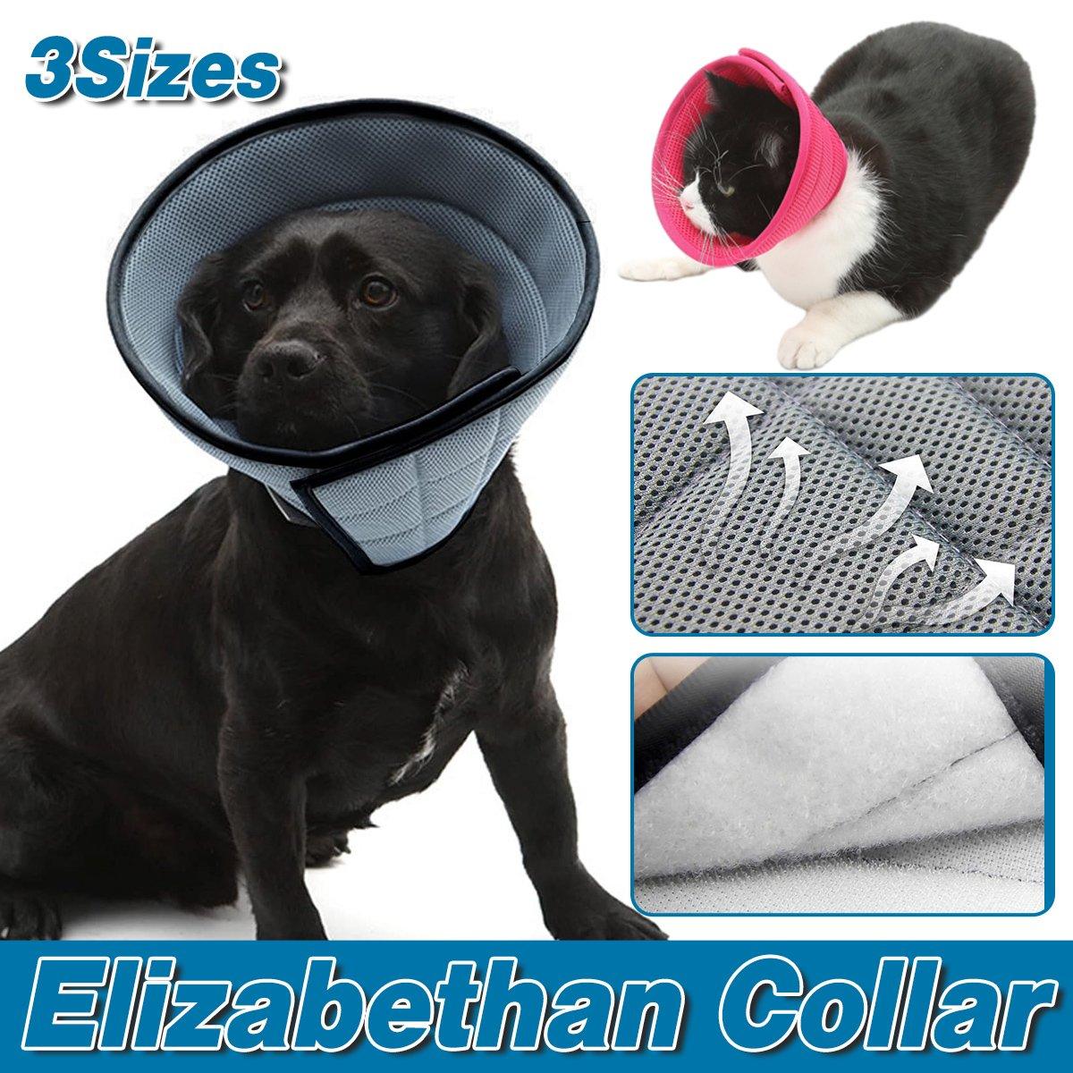 Elizabethan Collar Anti Licking Biting Pet Collar for Cats and Dogs Recovery Use-0