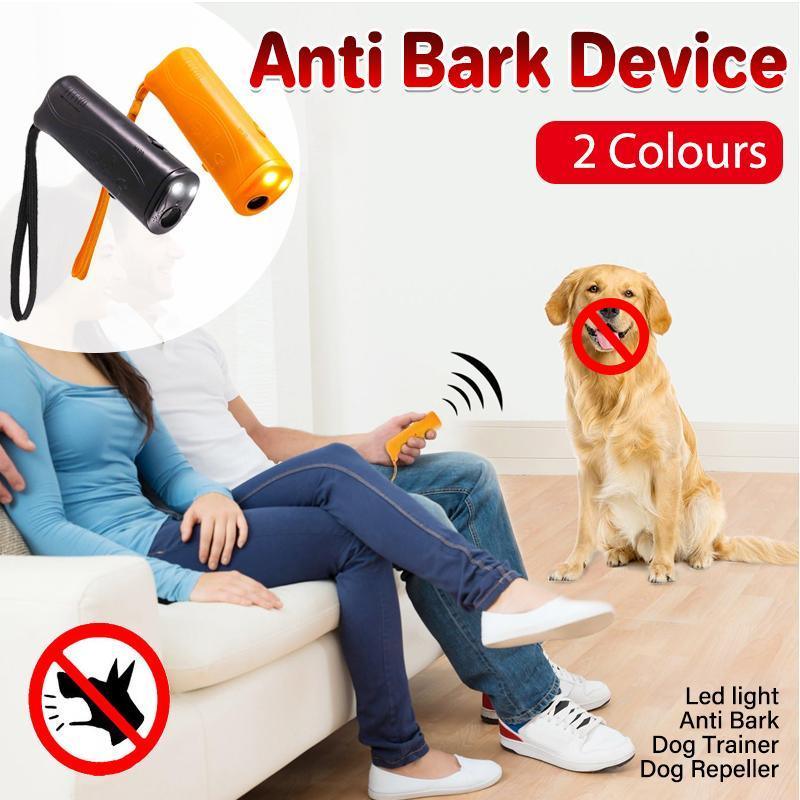Ultrasonic Dog Barking Control Anti Bark Device Stop Repeller Train Tool Trainer-0