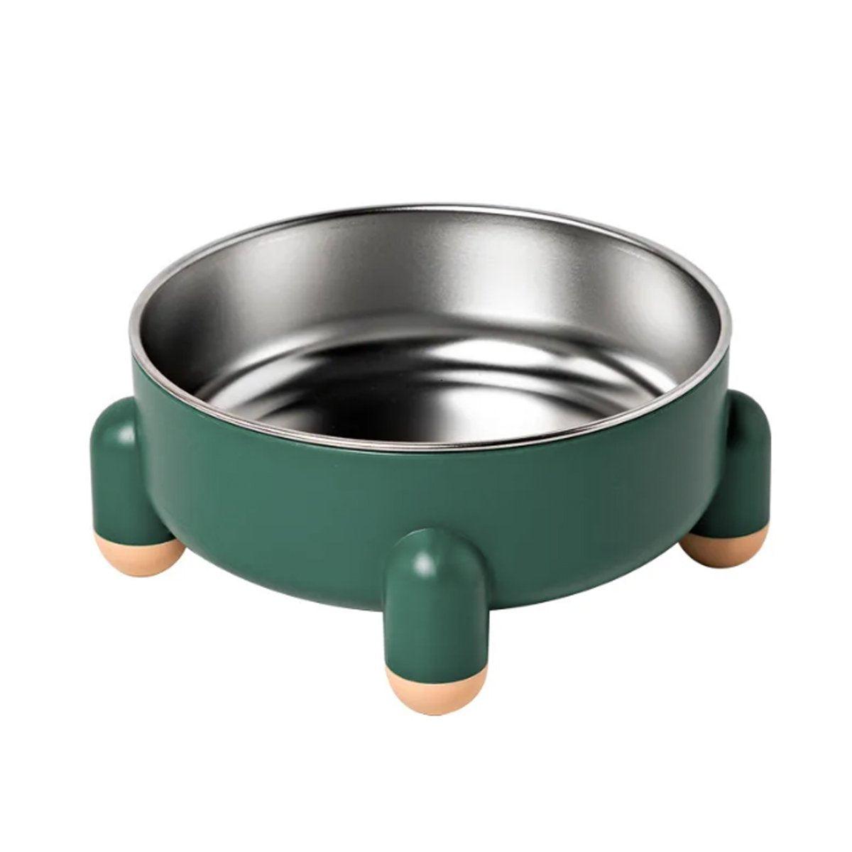 Anti-Tip Stainless Steel Dog Bowl Pet Basin for Dogs Cats Durable Feeding Dish-5