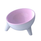 Raised Cat Bowl Pet Feeder Pet Bowl Elevated Dog Bowls 15° Tilted Pet Water Bowl-6