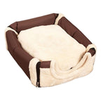 S Size Pet House Kennel Soft Igloo Beds Cave Cat Puppy Bed Warm Cushion Fold