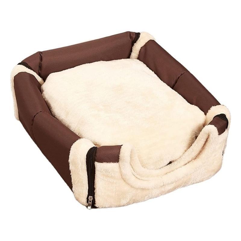 S Size Pet House Kennel Soft Igloo Beds Cave Cat Puppy Bed Warm Cushion Fold