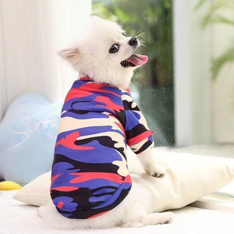 L Size Cute Pet Dog Warm Jumper Sweater Clothes Puppy Cat Knitwear Knitted Coats Winter