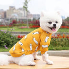 L Size Cute Pet Dog Warm Jumper Sweater Clothes Puppy Cat Knitwear Knitted Coats Winter
