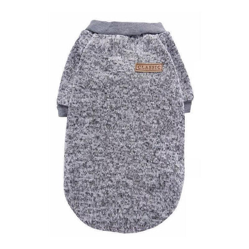 M Size Cute Pet Dog Warm Jumper Sweater Clothes Cat Knitted Coat Winter