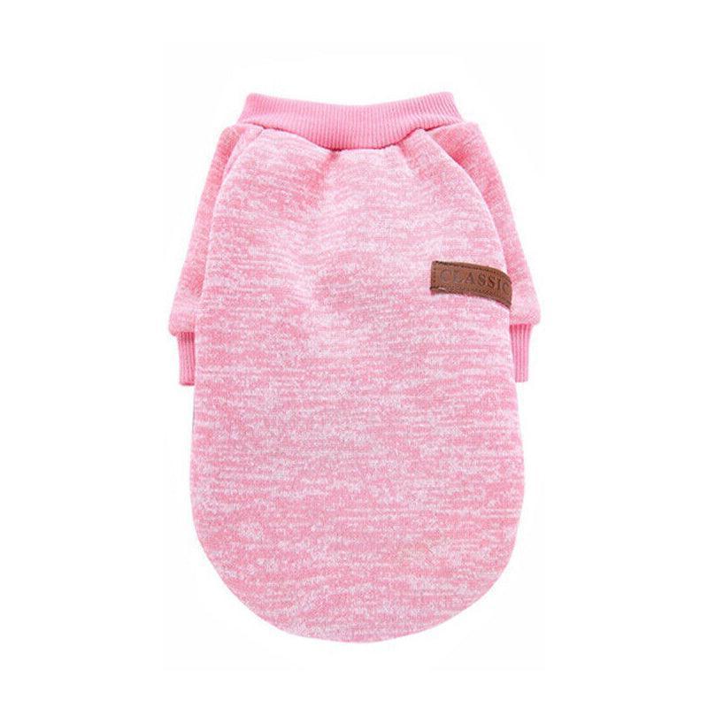 M Size Cute Pet Dog Warm Jumper Sweater Clothes Cat Knitted Coat Winter