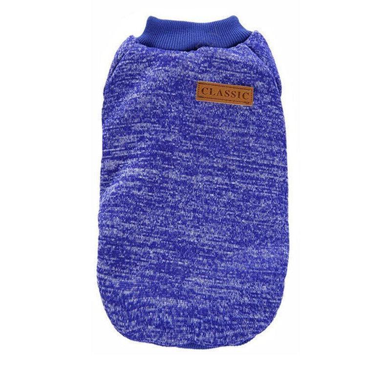 M Size Cute Pet Dog Warm Jumper Sweater Clothes Cat Knitted Coat Winter