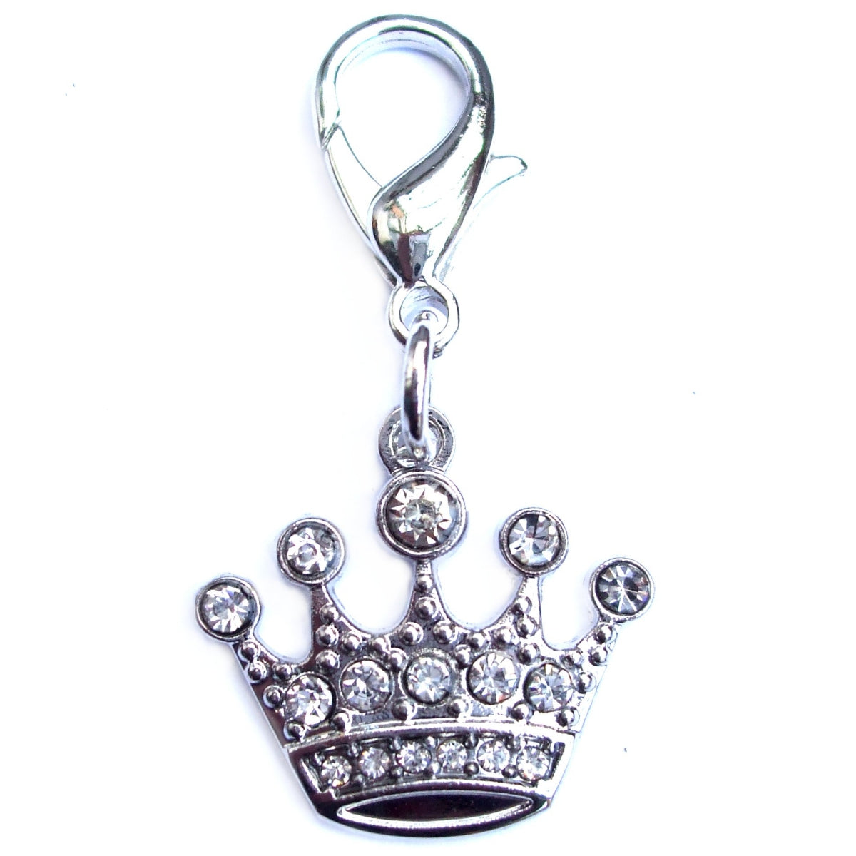 Crystal Crown Dog Cat Charm Pink-2