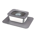 Dog Stainless Steel Water Bowl with Mat-0
