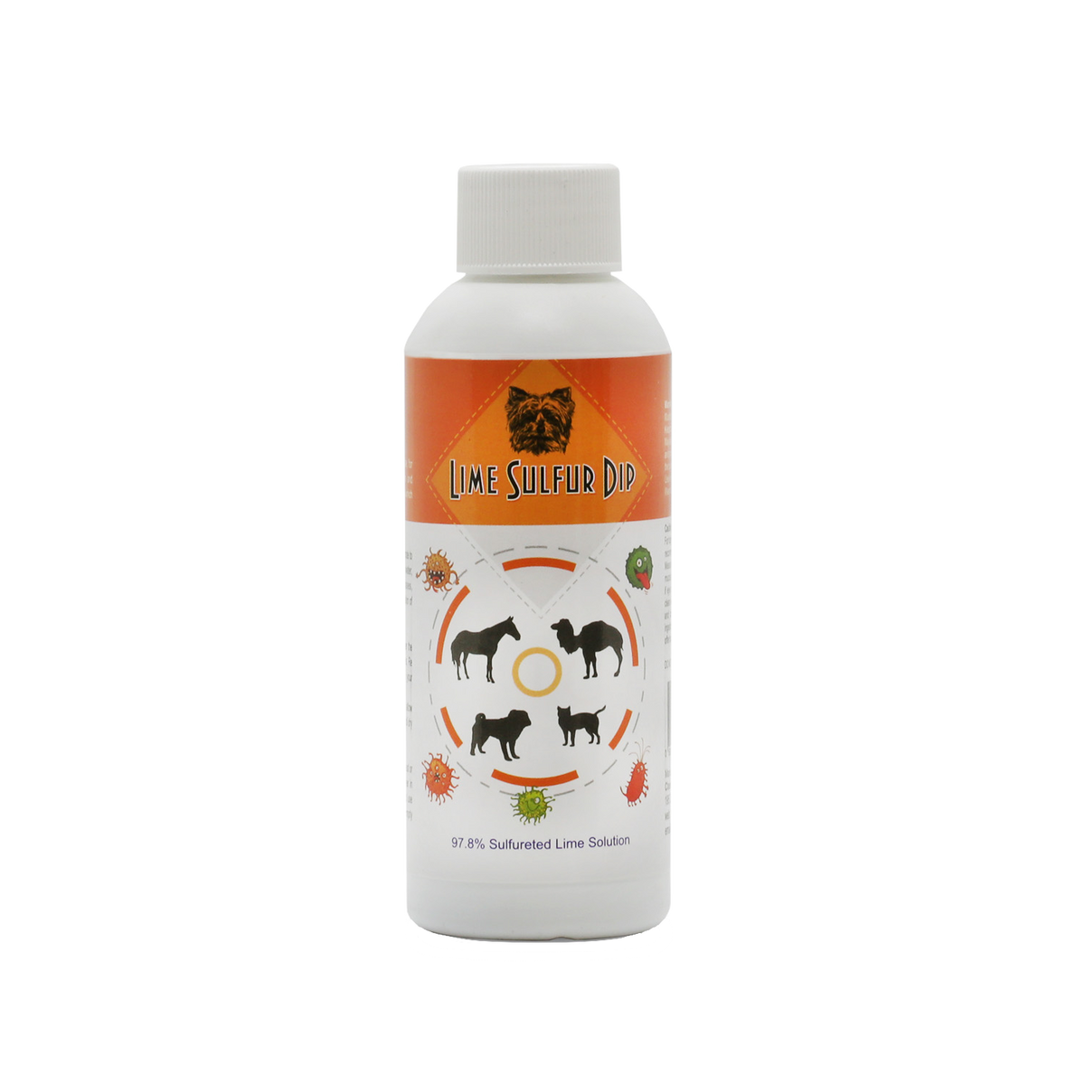Lime Sulfur Dip – Concentrated Sulfur Solution for Itchy Skin, Mange, Ringworm & Dermatitis – Safe for Dogs, Cats, Horses, and Livestock-5