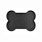 Spill-Proof Dog Feeding Mat - Black-1