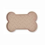 Spill-Proof Dog Feeding Mat - Tan-1