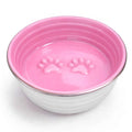 The Poppy Collection Dog Bowl - Pink-0