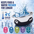 ThermaCool Dog Bowl - Espresso-1