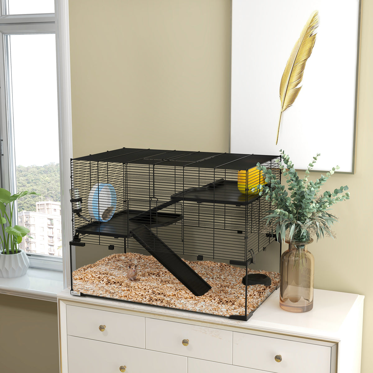 Cage hamster cage