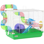 This superb cage for dwarf hamsters and gerbils offers an ideal habitat and play area for your small pet(s)